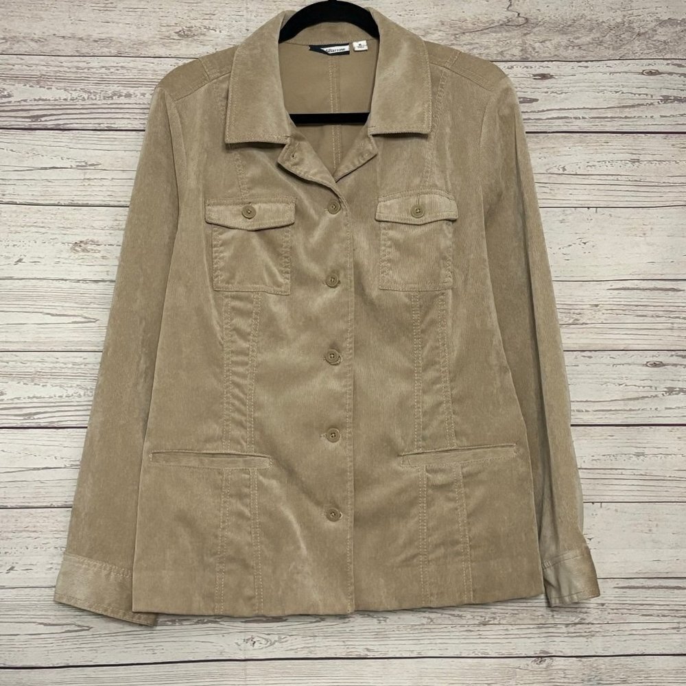 Croft + Barrow Tan Corduroy‎ Jacket XL